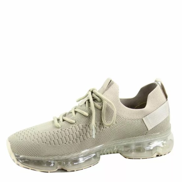 COPY - Women's Fashion Lace Up Bubble Sole Stretch Elastic Mesh Sneaker Shoes - Picture 10 of 16